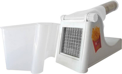 

Beezy The Kitchen Queen Chopper(Cleaning comb, Thin chips grid, Thick chips grid, Container), White