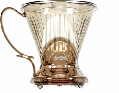 

Koinonia Coffee Roasters T/C-70888 CCD#4 2 Cups Coffee Maker(Transparent brown)