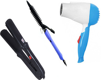 

WIB 537 Personal Care Appliance Combo(Hair Straightener, Hair Curler)