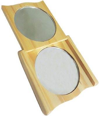 

Confidence Double Sided Portable Fold able Pocket Makeup Compact Mirror