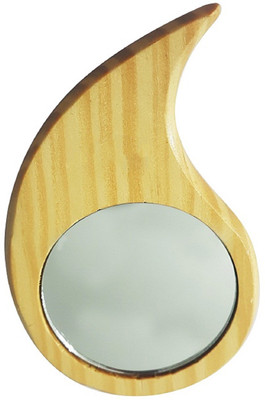 

Confidence Wooden Compact Mirror