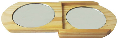 

Confidence Double Sided Compact Makeup Mirror for Women and Girls