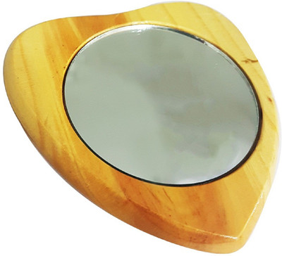 

Confidence Wood Framed Mini Compact Mirror For Girls