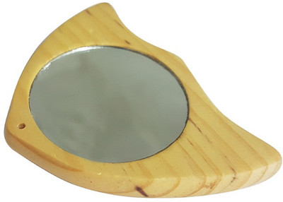 

Confidence Wooden Compact Mirror for Women