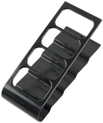 

Sukot 4 Compartments Metal Metal Remote Organizer Remote Holder(Black)