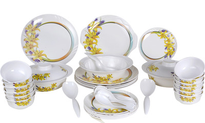 

Eagleware Floral Melamine Pack of 40 Dinner Set(Melamine)
