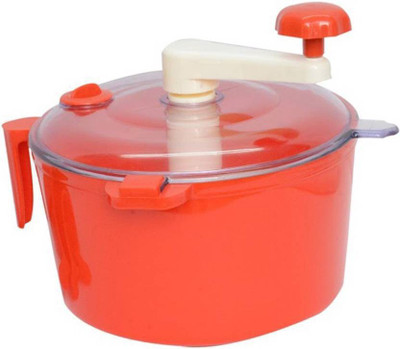 Beezy Plastic Continuous Dough Maker(Red)