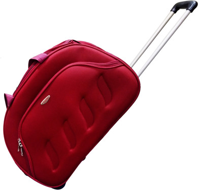 

Pride Star Curve 20 inch / 50 CM Duffel Strolley Bag(Maroon)