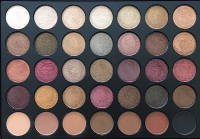 

morphe 35 f eyeshadow 15 g(black, red)