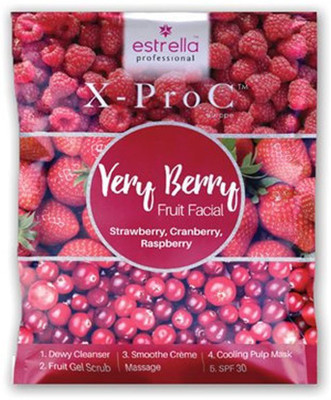 

Estrella X Pro-C Very Berry Fruit Facial Single use Kit 50 g
