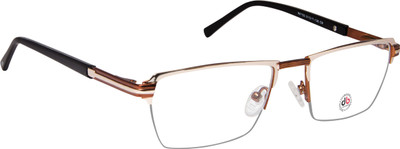 David Blake Half Rim Rectangle Frame(51 mm
