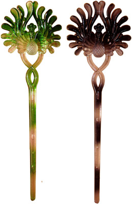 

PAPAD combo of juda sticks Bun Stick(Multicolor)