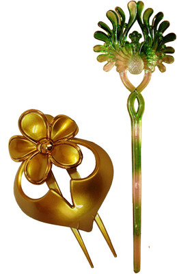 

SHARADHA combo of juda sticks Bun Stick(Multicolor)