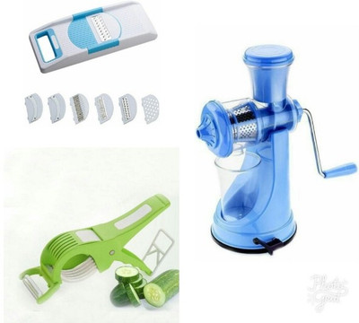 

Able Ablej042 Plastic Hand Juicer(Multicolor Pack of 3)