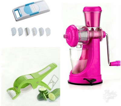 

Able Ablej060 Plastic Hand Juicer(Multicolor Pack of 3)