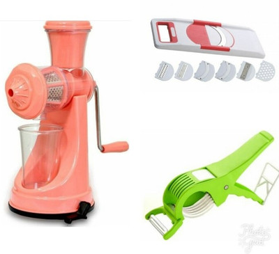 

Able Ablej032 Plastic Hand Juicer(Multicolor Pack of 3)