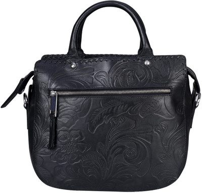 

Old Tree Hand-held Bag(Black)