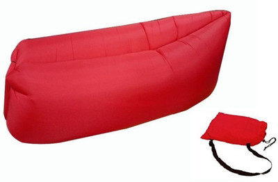 

Ruby AirBag_Red Inflatable Sofa cum bed(Red)