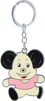 

New Sadar Bazar Baby Mickey Mouse Walt Disney Metal Keychain|Pink| Key Chain
