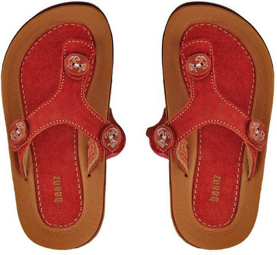 

Beanz Girls Velcro Strappy Sandals(Pink, Lt. pink/ camel
