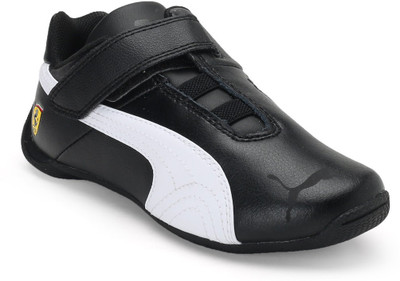 

Puma Boys & Girls Velcro Sneakers(Black, Black- black- white