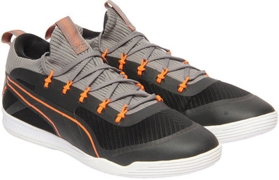 

Puma Boys Lace Football Shoes(Yellow, Blazing yellow-black
