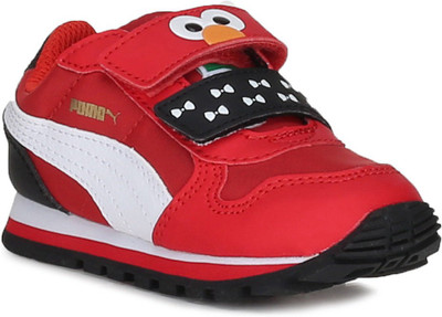 

Puma Boys & Girls Velcro Sneakers(Red, High risk red- white