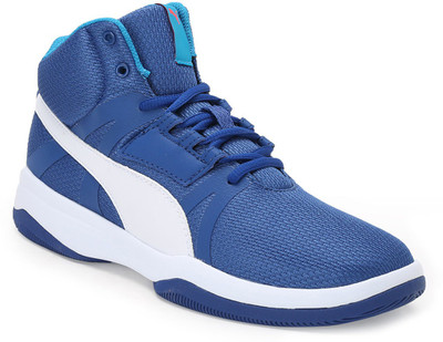 

Puma Boys & Girls Lace Casual Boots(Blue, True blue- white
