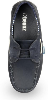 

Beanz Boys Lace Casual Boots(Light Blue, Navy