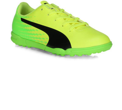 

Puma Boys & Girls Lace Sneakers(Yellow, Safety yellow- black-green gecko