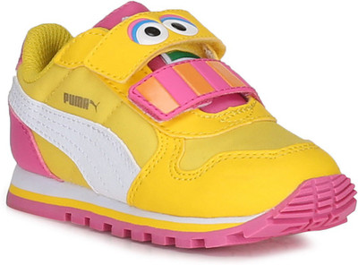 

Puma Boys & Girls Velcro Sneakers(Yellow, Dandelion- white