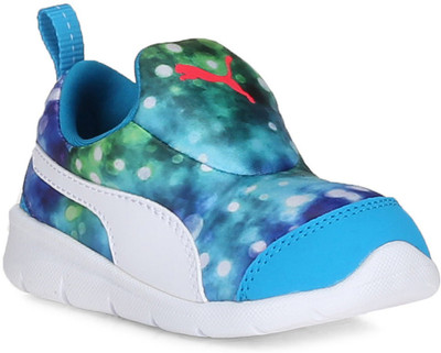 

Puma Boys & Girls Slip on Sneakers(Blue, Blue danube- white