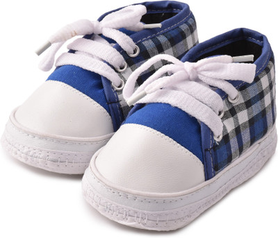 Infano Boys & Girls Lace Casual Boots(Blue