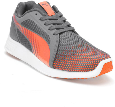 

Puma Boys & Girls Lace Sneakers(Grey, Steel gray-golden poppy
