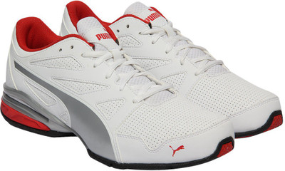 

Puma Boys & Girls Lace Badminton Shoes(White, White-sailor blue-hawaiian surf