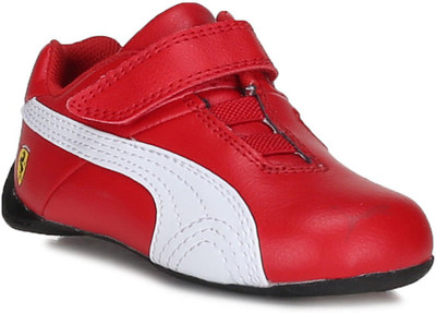 

Puma Boys & Girls Velcro Sneakers(Red, Rosso corsa-rosso corsa- white