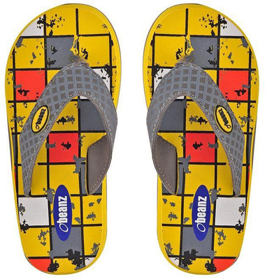 

Beanz Boys Slip On Slipper Flip Flop(Yellow, Soil