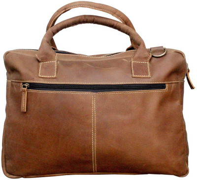 

Mangalmurti 15 inch Laptop Messenger Bag(Brown), Vintage brown-01