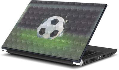 

ezyPRNT Football Sports Abstract with 3D Illusion effect (14 to 14.9 inch) Vinyl Laptop Decal 14