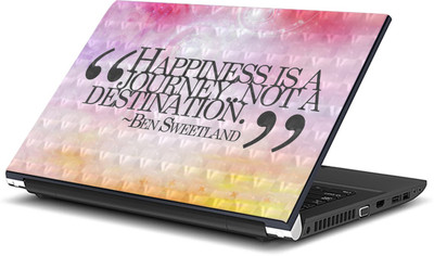 ezyPRNT Motivation Quote g1 with 3D Illusion effect (14 to 14.9 inch) Vinyl Laptop Decal 14