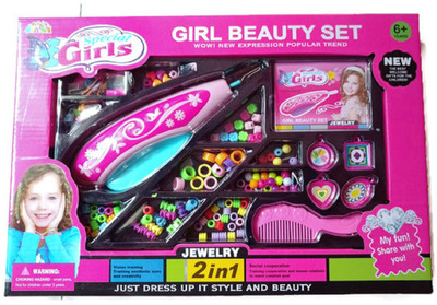 Unique Toyz Girls Beauty SET(Multicolor)