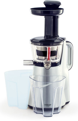 Eveready LIIS Slow Juicer 150 W Juicer(Black and Silver, 1 Jar)