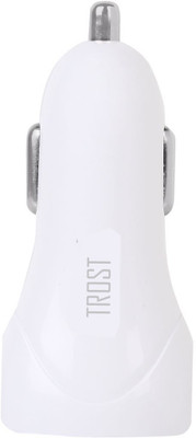 

Trost 2.1 Amp Turbo Car Charger(White)