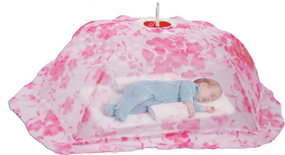 Dolphin52 Nylon Infants Pink Mosquito Net(Pink)