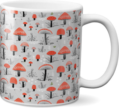 

VOGALLY Design 11 Ceramic Mug(325 ml), Multicolor