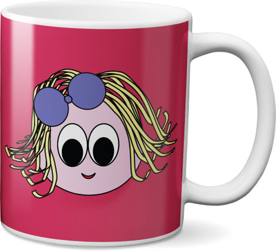 

VOGALLY Baby Smiley Face 01 Ceramic Mug(325 ml), Multicolor