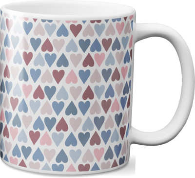 

VOGALLY Design 21 Ceramic Mug(325 ml), Multicolor