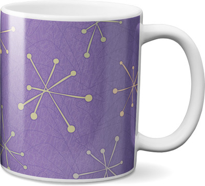 

VOGALLY Design 10 Ceramic Mug(325 ml), Multicolor