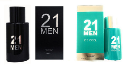 

Perfume King Exotic 21 Men Black And 21 Men Ice Cool Combo Perfume 200 ML Eau de Parfum - 200 ml(For Men & Women)