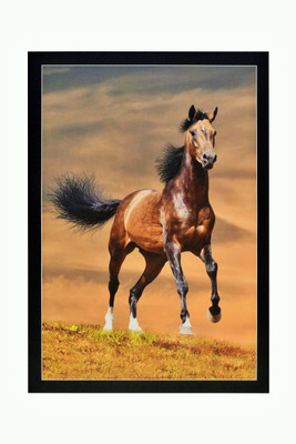 

Sparkle Print Photo Of Vastu Running Horse Without Frame (20 X 28 Inches) Fine Art Print(28 inch X 20 inch, Rolled)